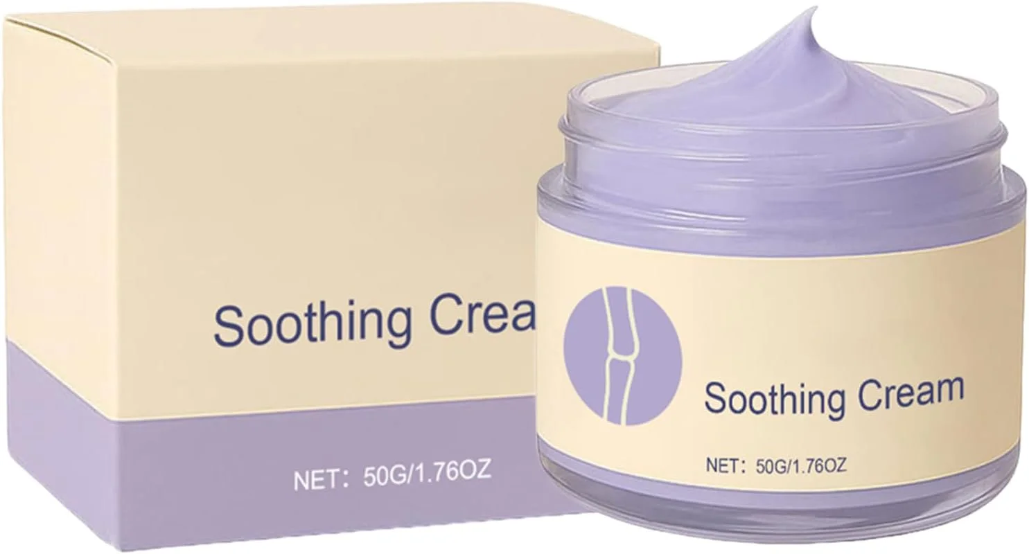 کرم زانو، پماد رفع ناراحتی استخوان 50 میلی لیتر | کرم تسکین دهنده کمر، برای گردن، پا، شانه، مچ دست، ساق پا، زانو، مناسب برای زنان، مردان، سالمندان، ورزشکاران، منزل، مسافرت، باشگاه ورزشی