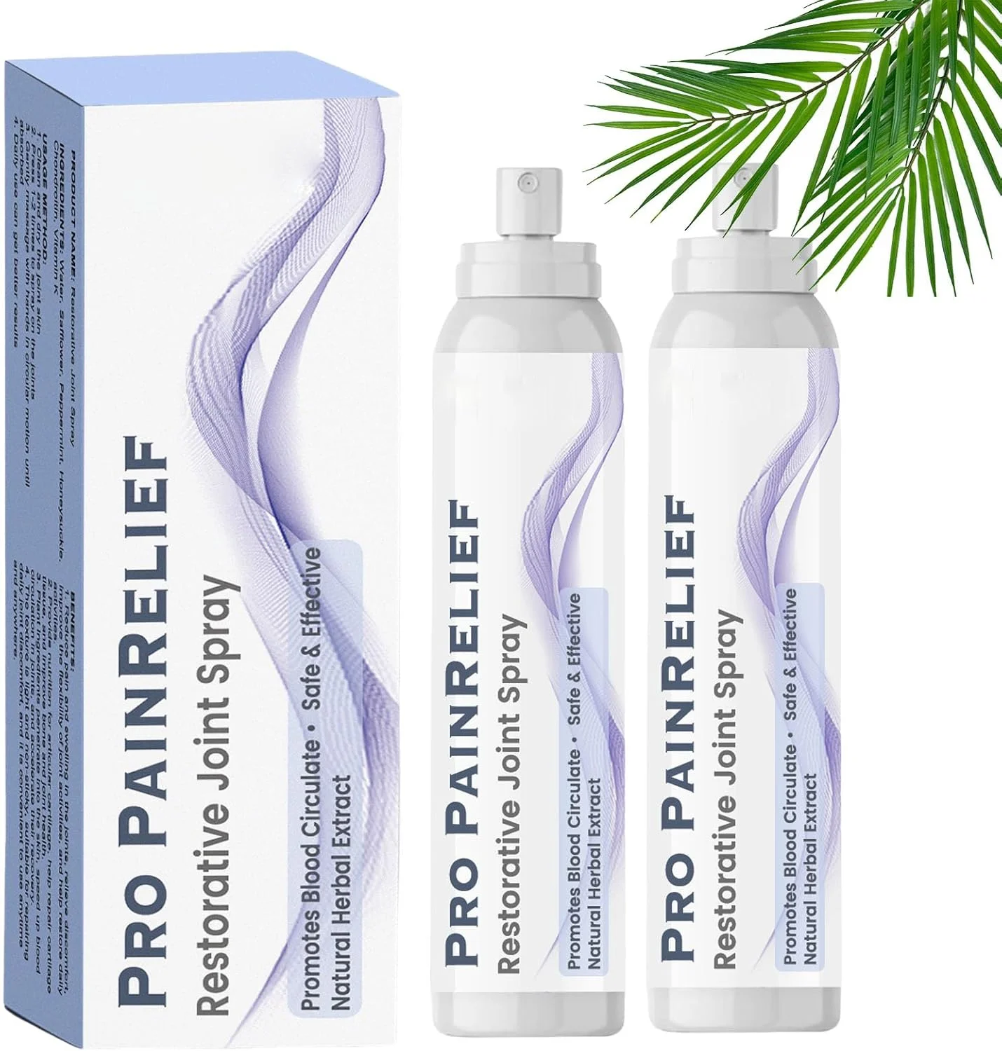 اسپری تسکین درد مفاصل، 2 عدد اسپری ترمیم کننده و تسکین دهنده درد مفاصل، اسپری تسکین درد مفاصل گیاهی طبیعی، اسپری تسکین سریع درد مفاصل