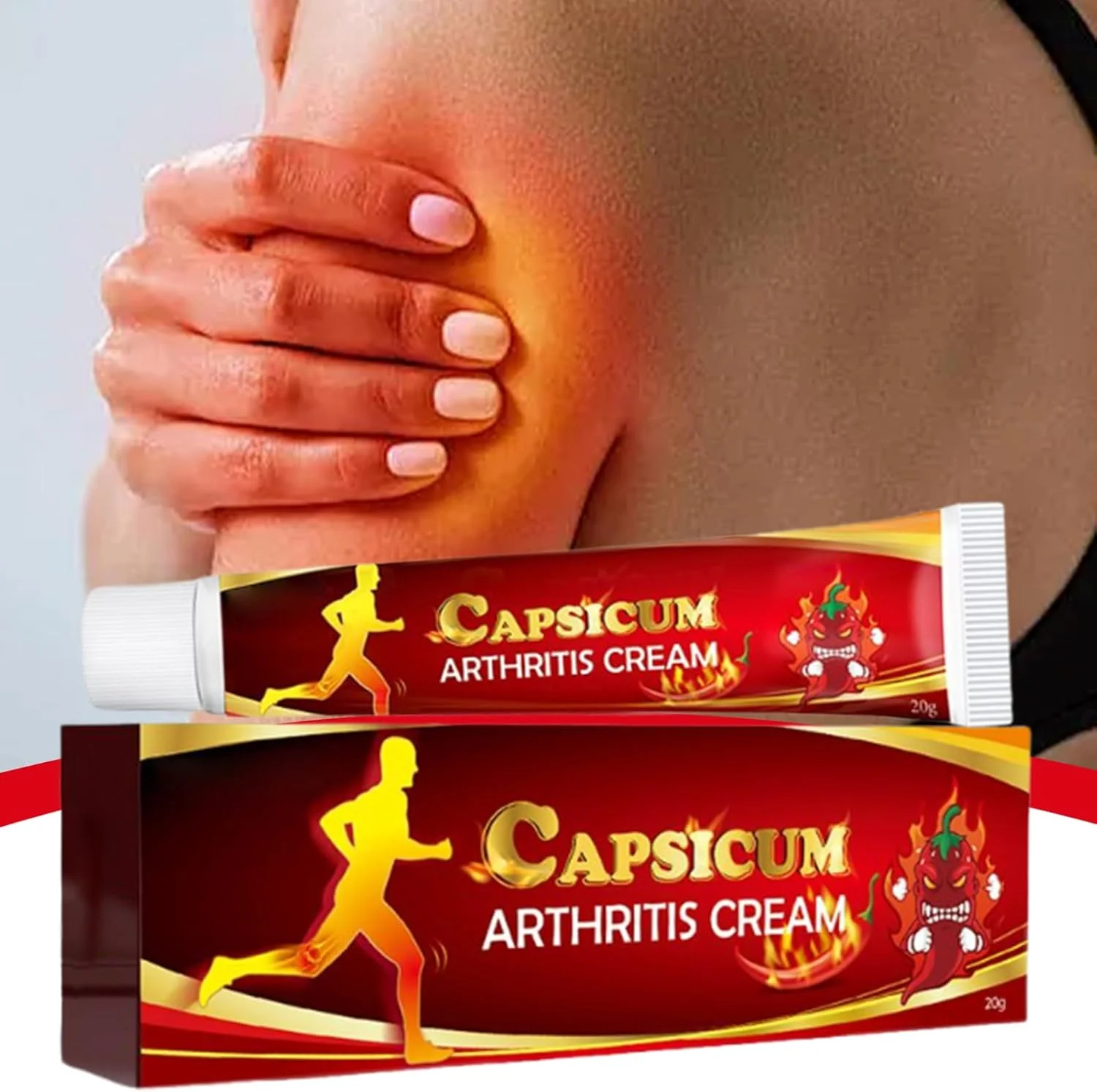 کرم مفاصل، کرم مراقبت از عضلات مفصلی گردن | عامل ماساژ غیر چرب، تسکین دهنده عضلات برای دفاتر، ورزش، پا، شانه، آرنج، زانو