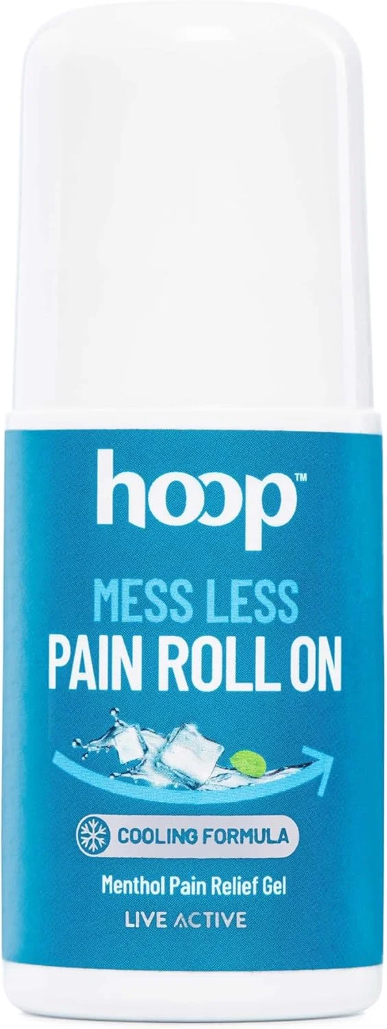 رول تسکین درد Hoop | خنک کننده کرایوتراپی برای تسکین فوری درد کمر، درد پا، درد گردن، درد زانو، درد سیاتیک، درد عضلانی، درد بدن | 50 میلی لیتر
