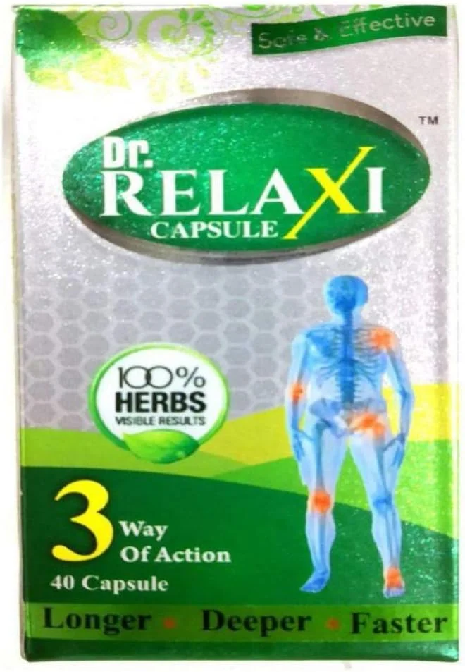 کپسول های گیاهی داهوف Dr Relaxi برای درد مفاصل و آرتروز - بسته 1 عددی