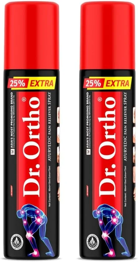 اسپری دکتر ارتو 75 میلی لیتر، بسته 2 عددی