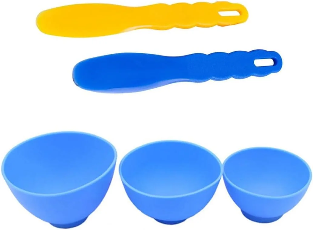 کاسه و کاردک مخلوط دندانپزشکی - کیت جهانی