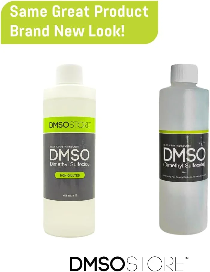 مایع دی متیل سولفوکسید، 236 میلی لیتر، خالص و بدون رقیق سازی، با خلوص 99.995٪، گرید دارویی با بوی کم