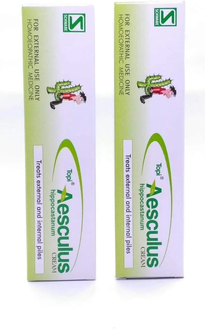 کرم موضعی اِسکیولوس دکتر ویلمار شوابه (بسته 2 عددی 25 گرمی) - پماد هومیوپاتی برای مدیریت حمایتی بواسیر