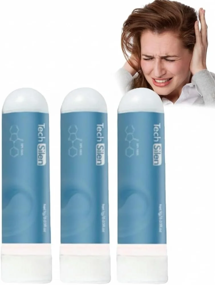 نالاکال تکسیلن برای وزوز گوش، استنشاقی تکسیلن برای وزوز گوش، تسکین وزوز گوش اکو ایز برای زنگ زدن گوش، استنشاقی تسکین وزوز گوش برای زنگ زدن گوش، میله آسپیراسیون بینی برای مراقبت از گوش (3 عدد)