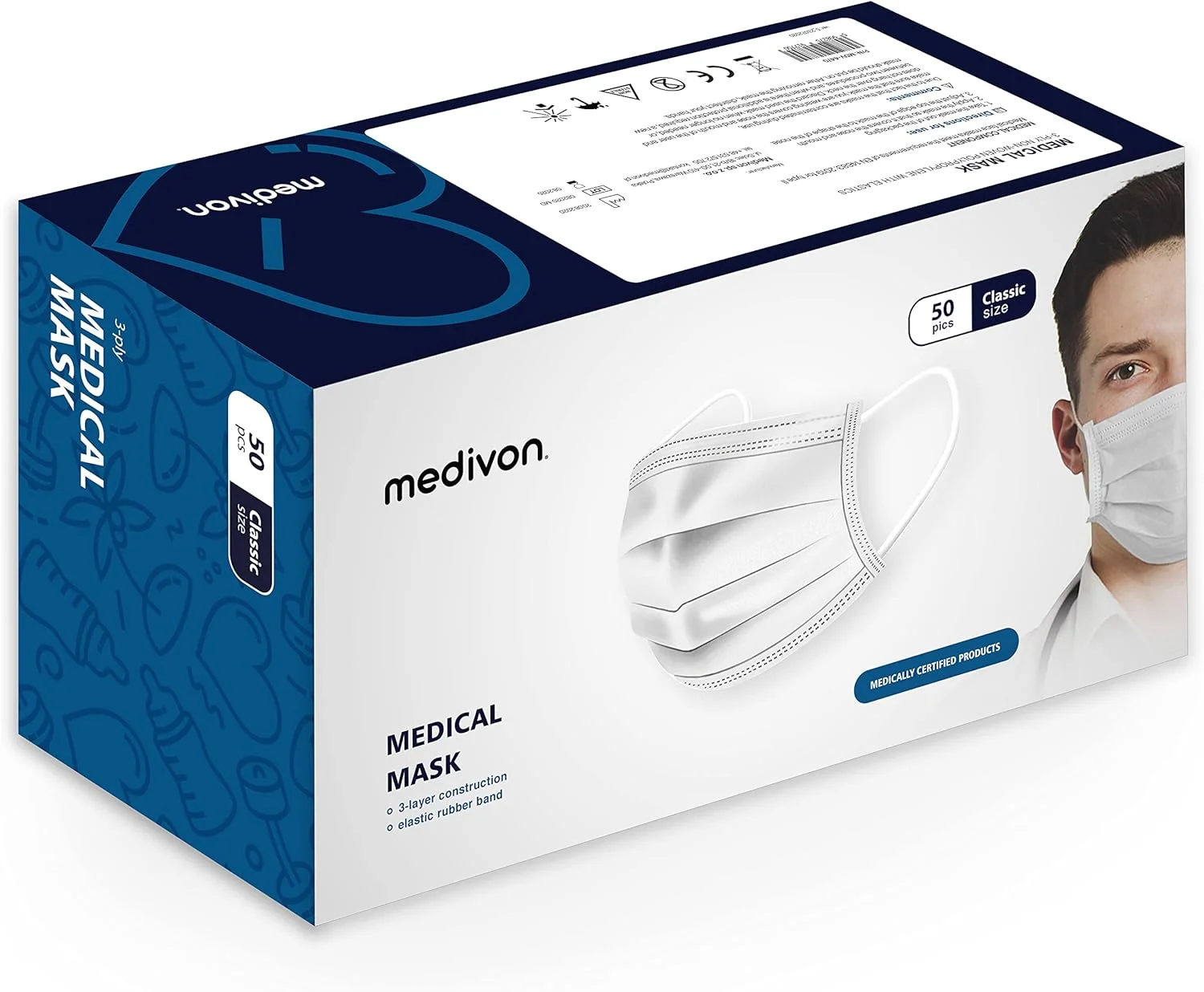 ماسک محافظ پزشکی مدیون MDV-4430 200 گرم