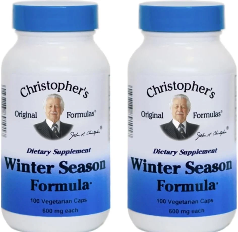 فرمول فصل سرما دکتر کریستوفر کاکسیلو، ۱۰۰ کپسول بسته ۲ عددی