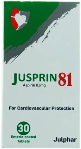 قرص ۸۱ میلی‌گرم، ۳۰ عدد در بطری پلی اتیلن با چگالی بالا