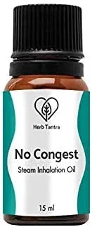 روغن استنشاقی بخار ضد احتقان گیاهی تانترا، روغن ضروری اکالیپتوس و نعناع فلفلی برای سرماخوردگی، سرفه، گرفتگی سینوس و رفع گرفتگی بینی، قابل استفاده در بخارساز، مرطوب کننده 15 میلی لیتر (بسته 1 عددی)