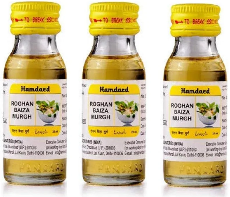 روغن بیضه مرغ همدرد - 25 میلی لیتر (3 عدد)
