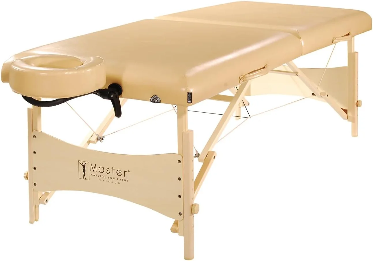 تخت ماساژ سبک وزن بالبوآ MASTER 30 اینچی، تخت ماساژ قابل حمل با قابلیت تنظیم ارتفاع برای استفاده در سالن اسپا، طول 183 سانتی متر، عرض 76 سانتی متر، ظرفیت کاری 294.8 کیلوگرم