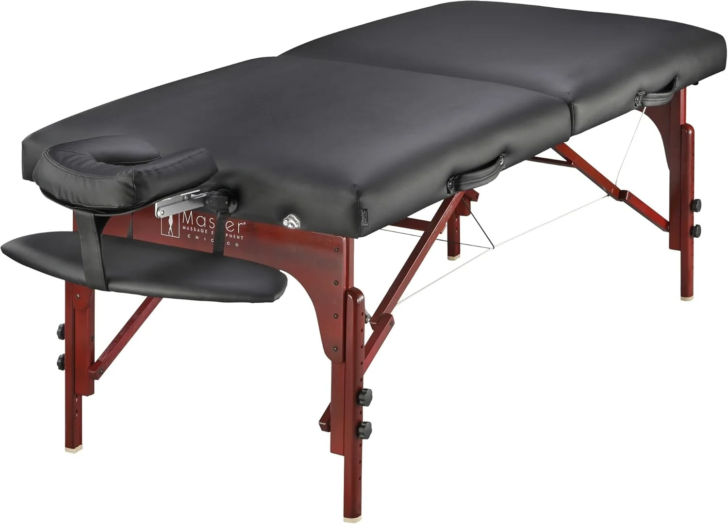 تخت ماساژ قابل حمل مونتکلیر پرو با فوم حافظه دار، پهنای 31 اینچ