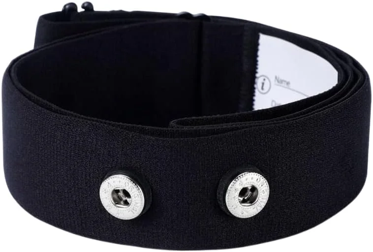 بند سینه مانیتور ضربان قلب، بند جایگزین قابل تنظیم مناسب برای سوییچ Mz، مشکی