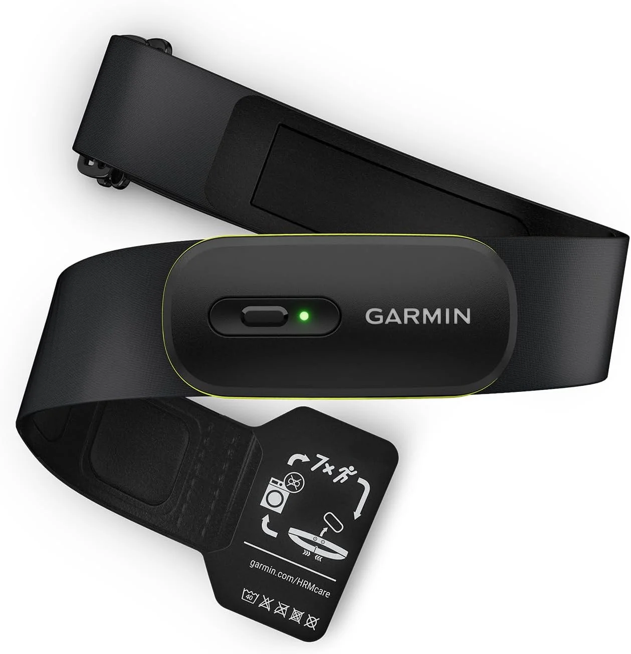 GARMIN HRM 600، M-XL | پایشگر ضربان قلب ممتاز با داده‌های ضربان قلب و HRV در زمان واقعی و عمر باتری تا 2 ماه | بند قابل شستشو با درجه مقاومت در برابر آب 5 ATM