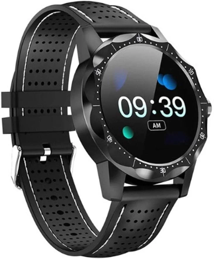 ساعت هوشمند پایش ضربان قلب WVV، ساعت هوشمند جدید، ضدآب ورزشی، بلوتوث، گام شمار ورزشی پوشیدنی، ساعت سلامت جدید (رنگ: سفید)