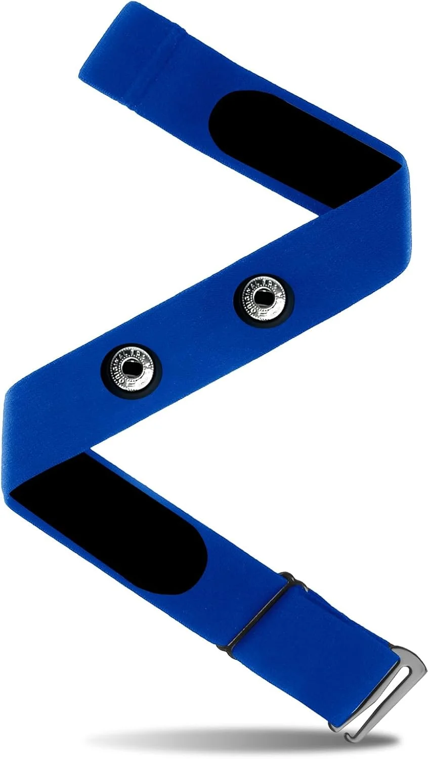 بند سینه مانیتور ضربان قلب جایگزین برای Polar H10 H9 H7، بند نرم HRM قابل تنظیم سازگار با سنسور ضربان قلب Polar