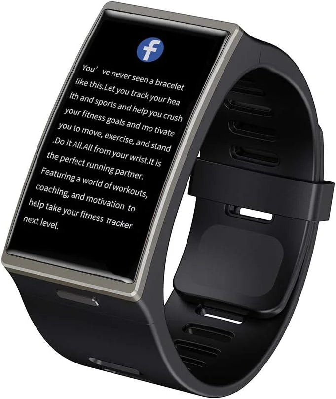 دستبند تناسب اندام ساعت هوشمند مردانه DM12 با صفحه نمایش 1.9 اینچی 170 * 320، ساعت هوشمند 2021 برای اندروید و آی او اس IP68 ضد آب بلوتوث 5.0 ورزشی جدید (رنگ: مشکی)