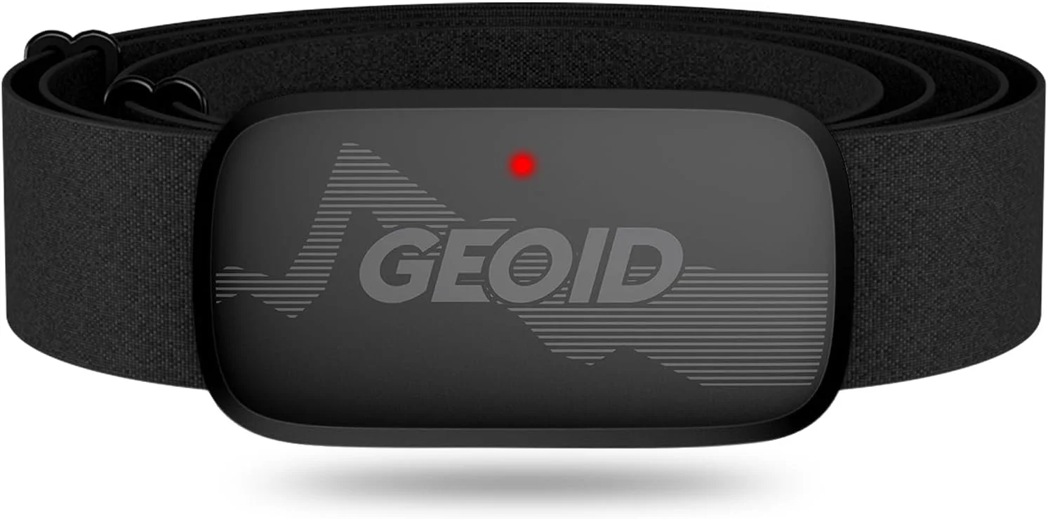 بند سینه مانیتور ضربان قلب GEOID HS500، بلوتوث 4.2/Ant+، حسگر ضربان قلب ضد آب IP67، Wahoo، Zwift