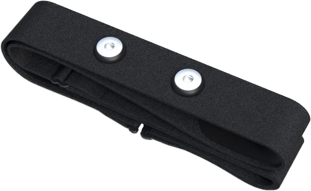 بند جایگزین سینه برای ضربان قلب FITCENT سازگار با Polar H10 H9 H7، کمربند ضربان قلب نرم و قابل تنظیم مناسب برای سنسور ضربان قلب Polar