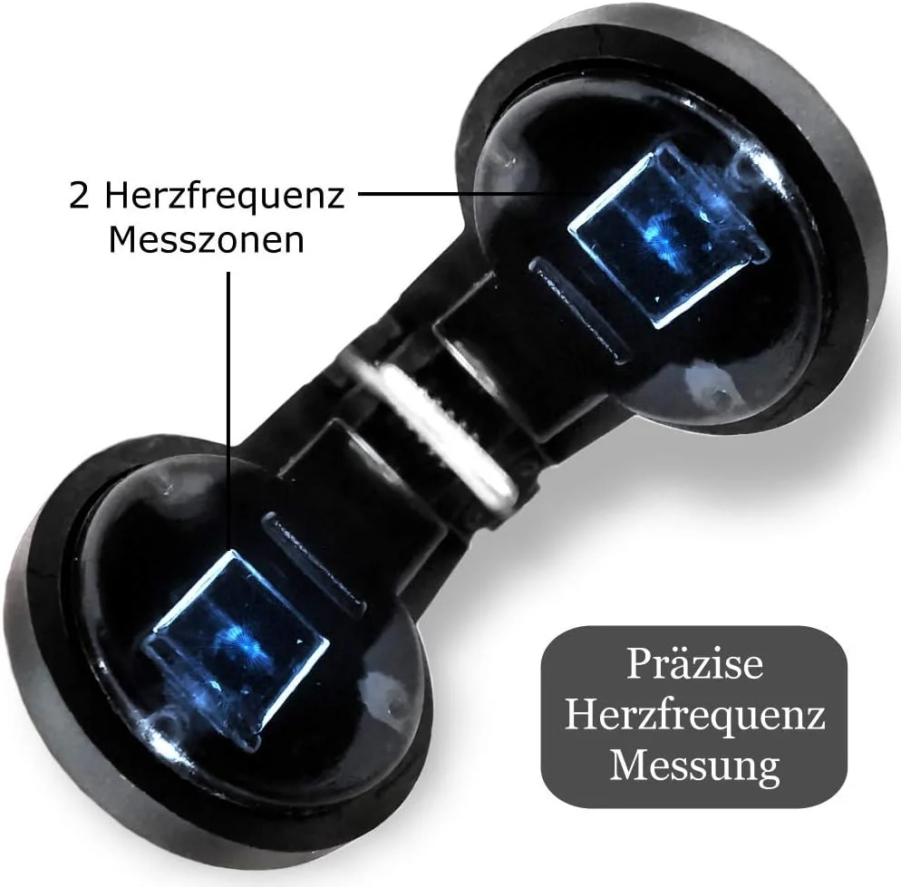 گیره گوش کاردیو برای دستگاه های کاردیو، 2 دیود سازگار با دستگاه های ورزشی کتلر هامر فیتنس - 2 عدد لوازم جانبی اندازه گیری ضربان قلب با دقت بالا، کراس ترینر، ارگومتر، دوچرخه ثابت