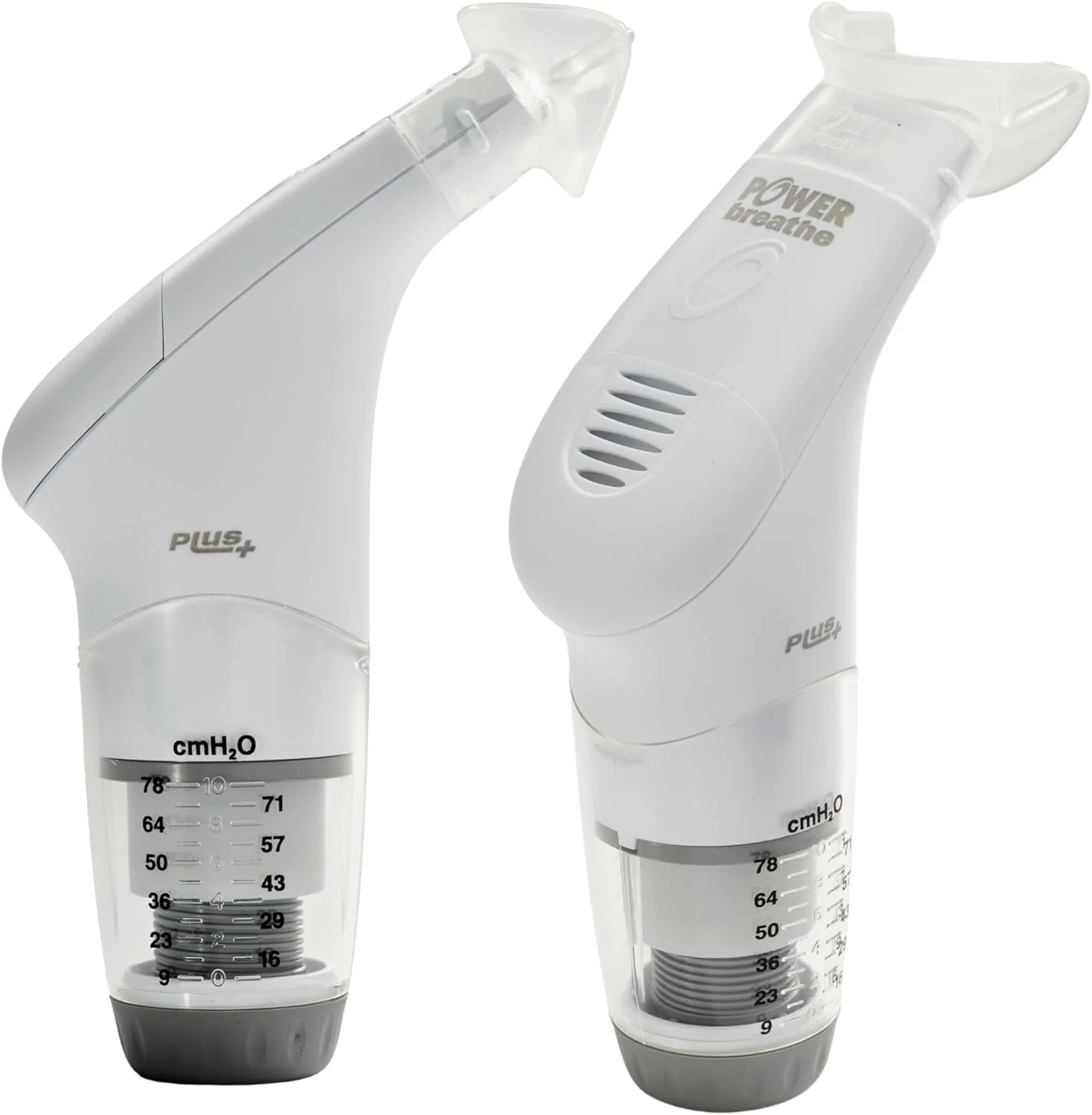 دستگاه تمرین عضلات تنفسی POWERbreathe Medic Plus، دستگاه تمرین تنفسی بدون دارو برای بیماری مزمن انسدادی ریه و آسم، مقاومت 3-78cm H2O