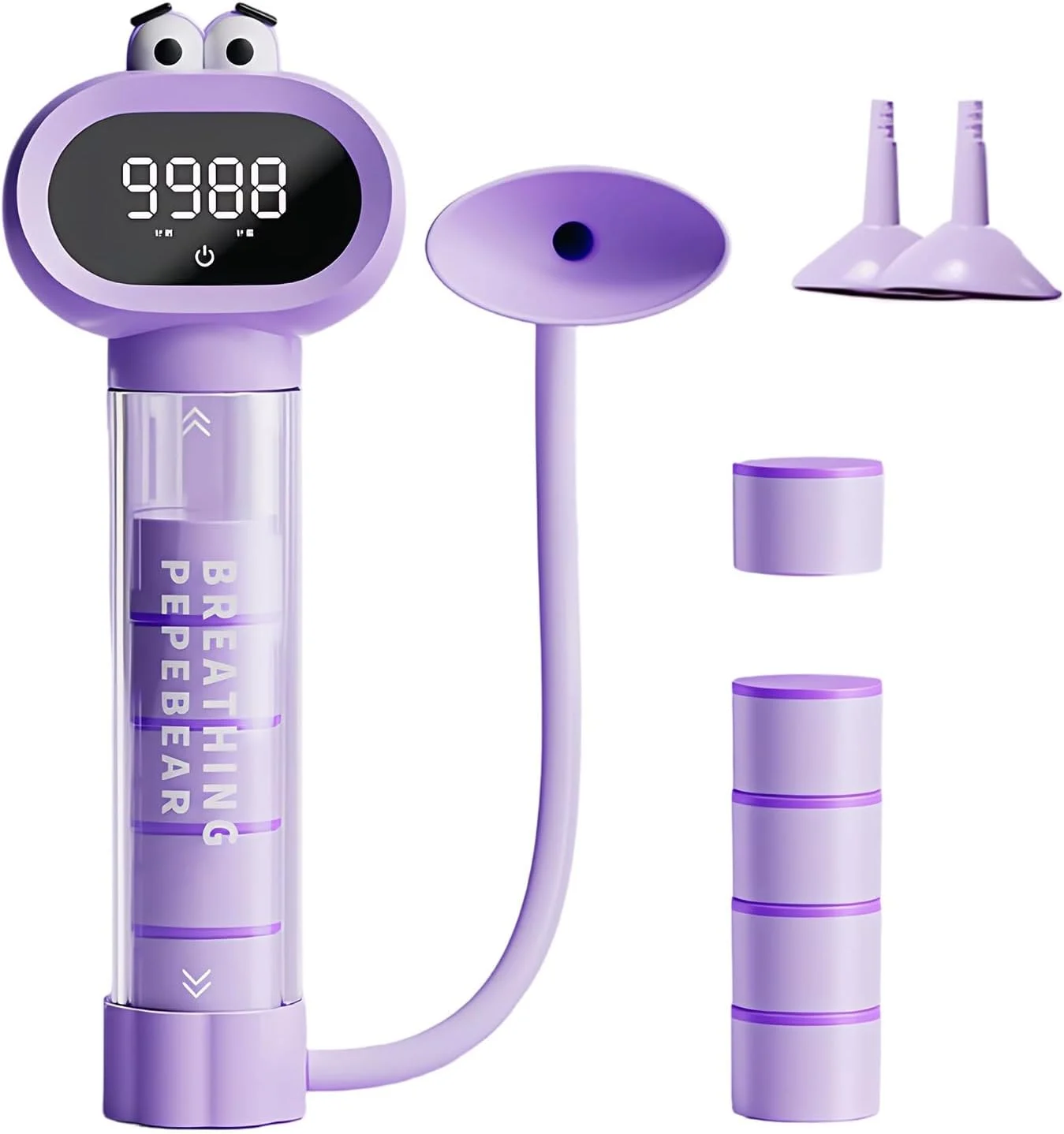 دستگاه تمرین تنفسی ریه - تجهیزات تمرین تنفسی، دمبل تمرین تنفس ریه برای کودکان، نوجوانان، پسران، دختران، کلاس درس، خانه، فضای باز، مدرسه، دویدن، تناسب اندام، ورزش