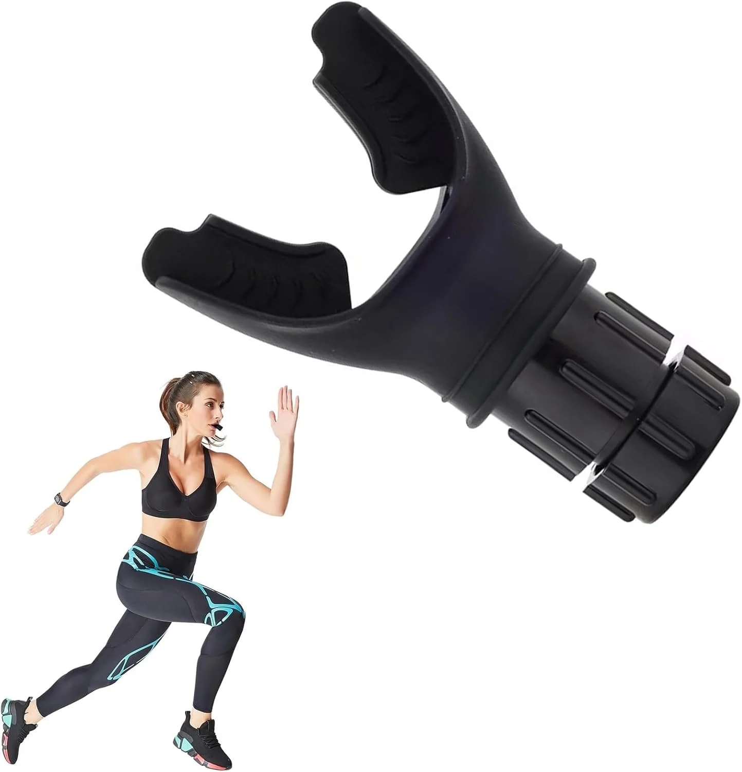 تمرین دهنده عضلات تنفسی قابل حمل: تمرین دهنده قابل تنظیم برای نیازهای مختلف تناسب اندام، تمیز کردن آسان - دستگاه جمع و جور عضله ساز