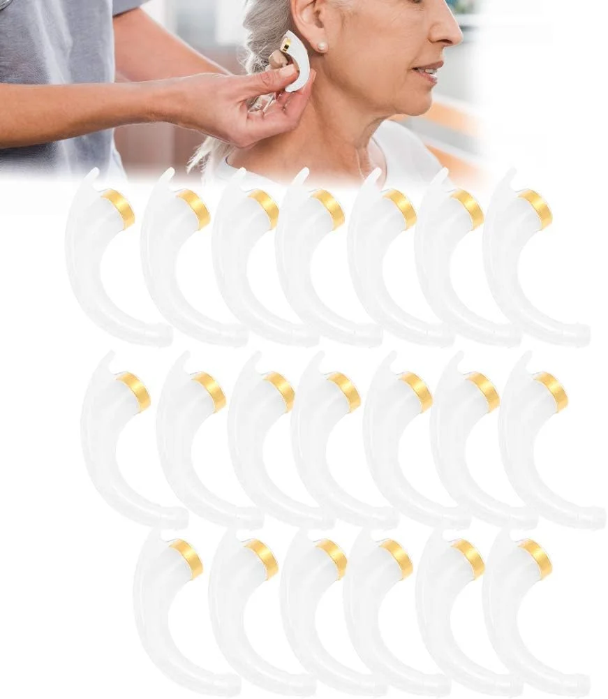 قلاب گوشی سمعک، لوازم جانبی آویز سمعک قابل حمل برای Resound 775 777، کیت دستگاه کمک شنوایی نامرئی، 20 عدد