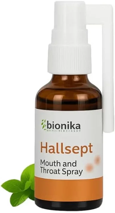 محلول اسپری دهان و گلو هالسپت بایونیکا 30 میلی لیتر - اسپری ضد عفونی کننده گیاهی برای گلو درد و بهداشت دهان