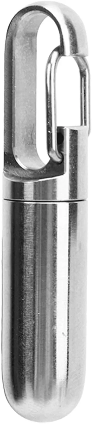 جا کلیدی استیل ضد زنگ تک محفظه ای قابل حمل و ضد آب مناسب ماجراجویی و دوچرخه سواری در فضای باز