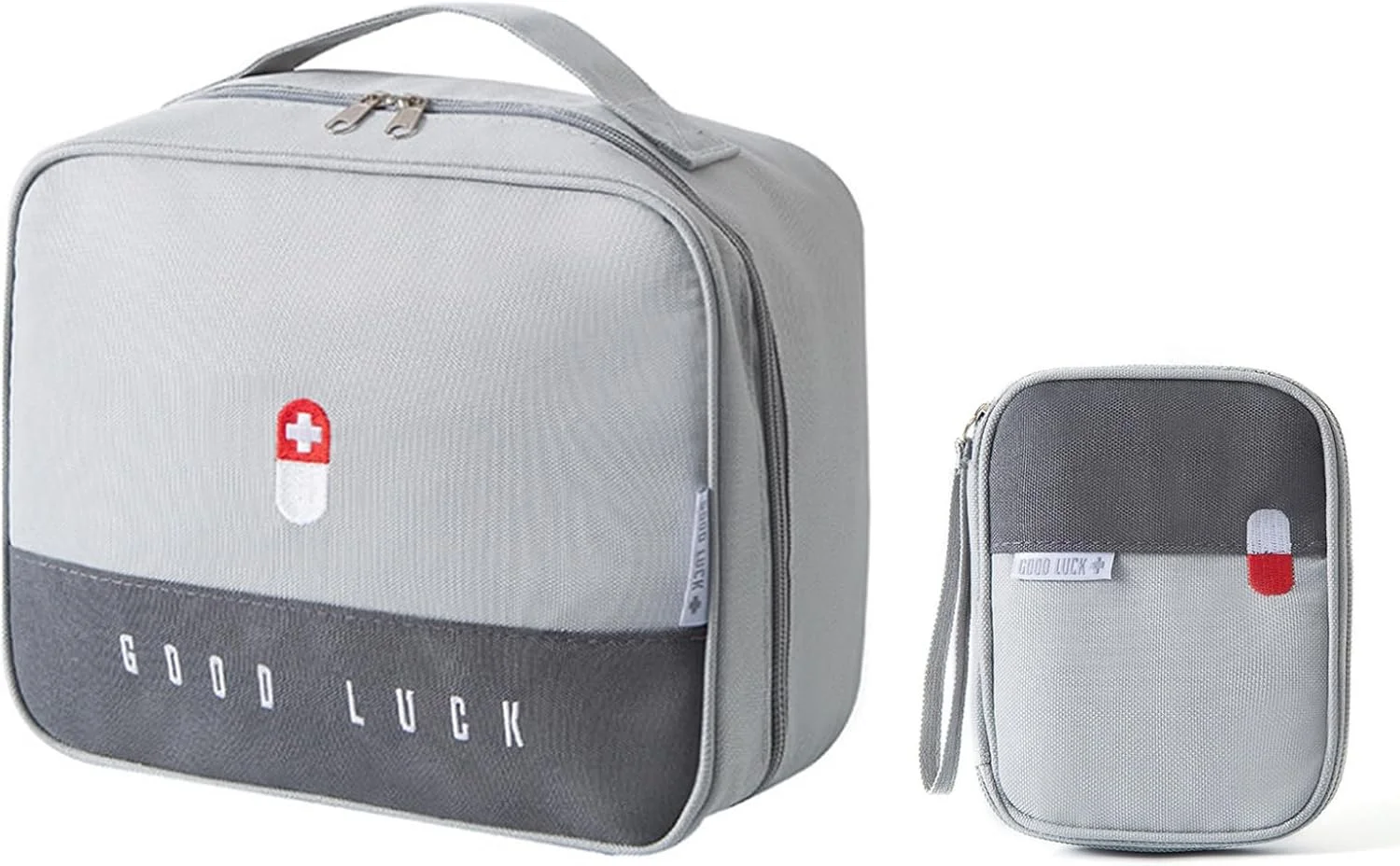 کیف کمک های اولیه خالی موریلیان، کیف قابل حمل کمک های اولیه خالی، کیف اضطراری برای مصارف خانگی، اداری و فضای باز، 2 عدد