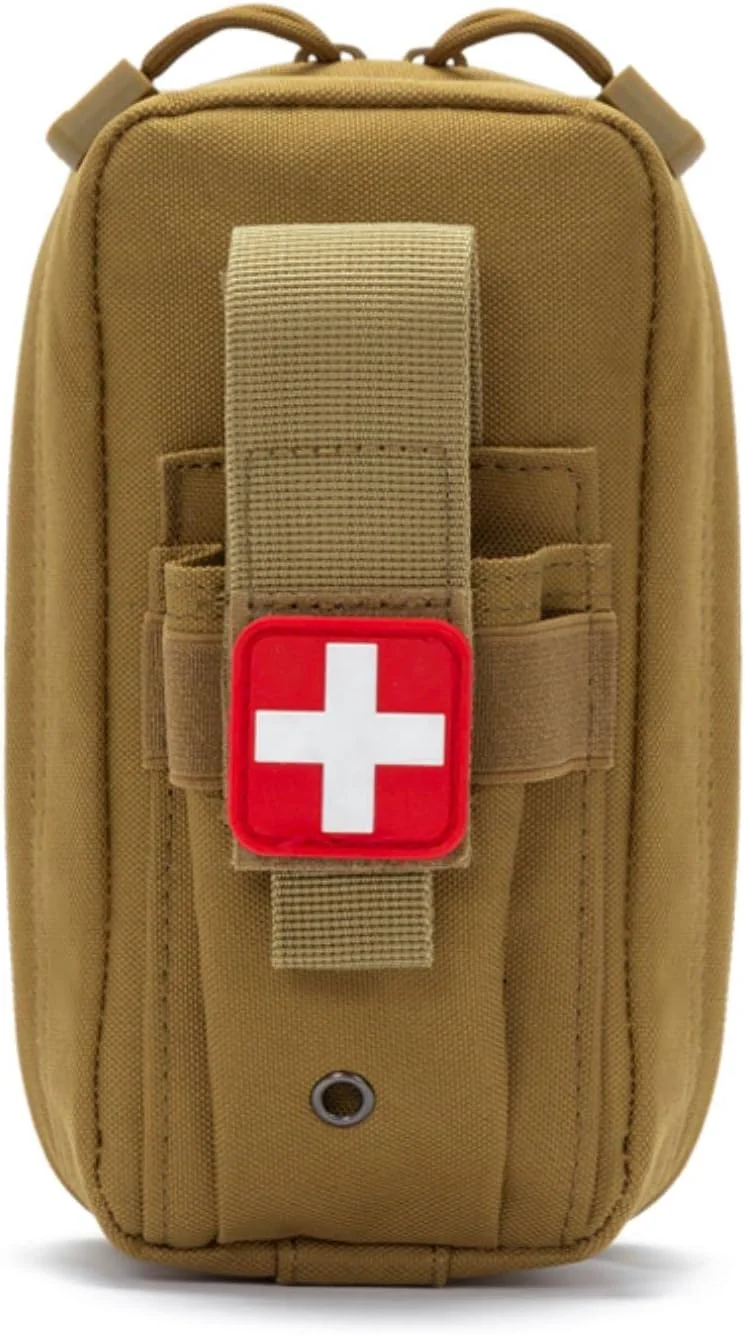 کیف کمک های اولیه Molle، کیف کمک های اولیه EMT، کیف بقای اضطراری تاکتیکی، جعبه کمک های اولیه خالی، کیف EDC پزشکی برای مسافرت در فضای باز، کمپینگ، پیاده روی، کوهنوردی، شکار