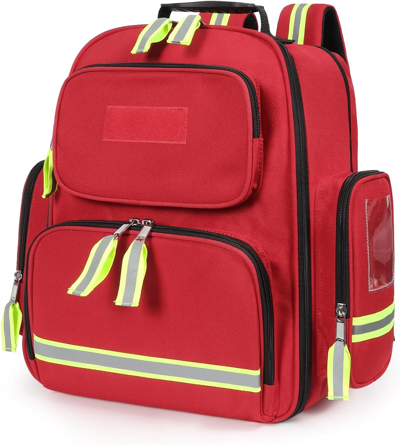 کیف کمک های اولیه Gatycallaty، کوله پشتی پزشکی اضطراری خالی، ضد آب، کیف بقا، کیف ترومای مناسب پرستاران، منزل و خودرو (قرمز-1)