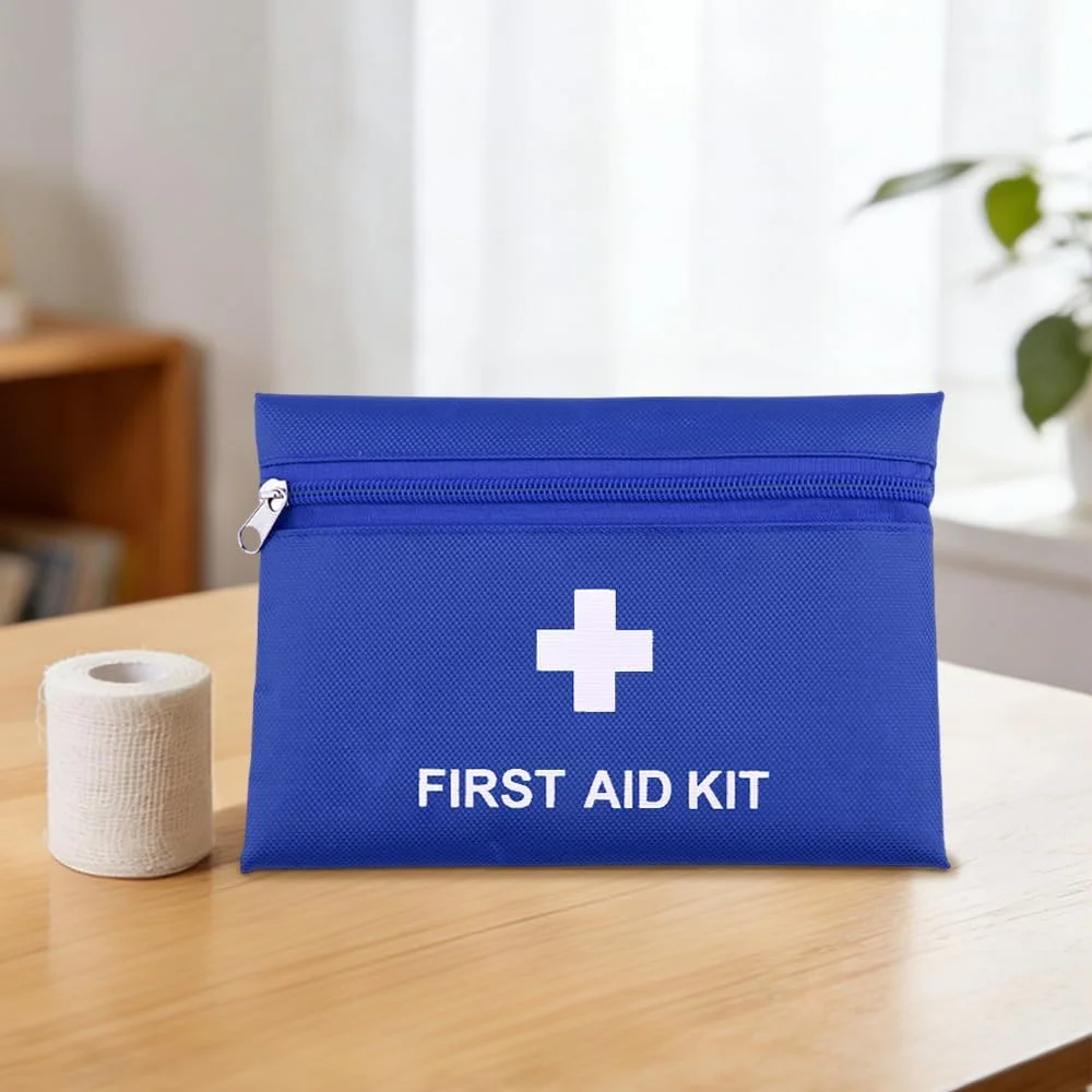 کیف کمک های اولیه کوچک خالی با زیپ مناسب، کیف های پزشکی برای ورزش، خانه، کمپینگ، پیاده روی، کیف های قابل حمل دارو، کیف کمک های اولیه ضد آب برای مسافرت، خانه، کمپینگ