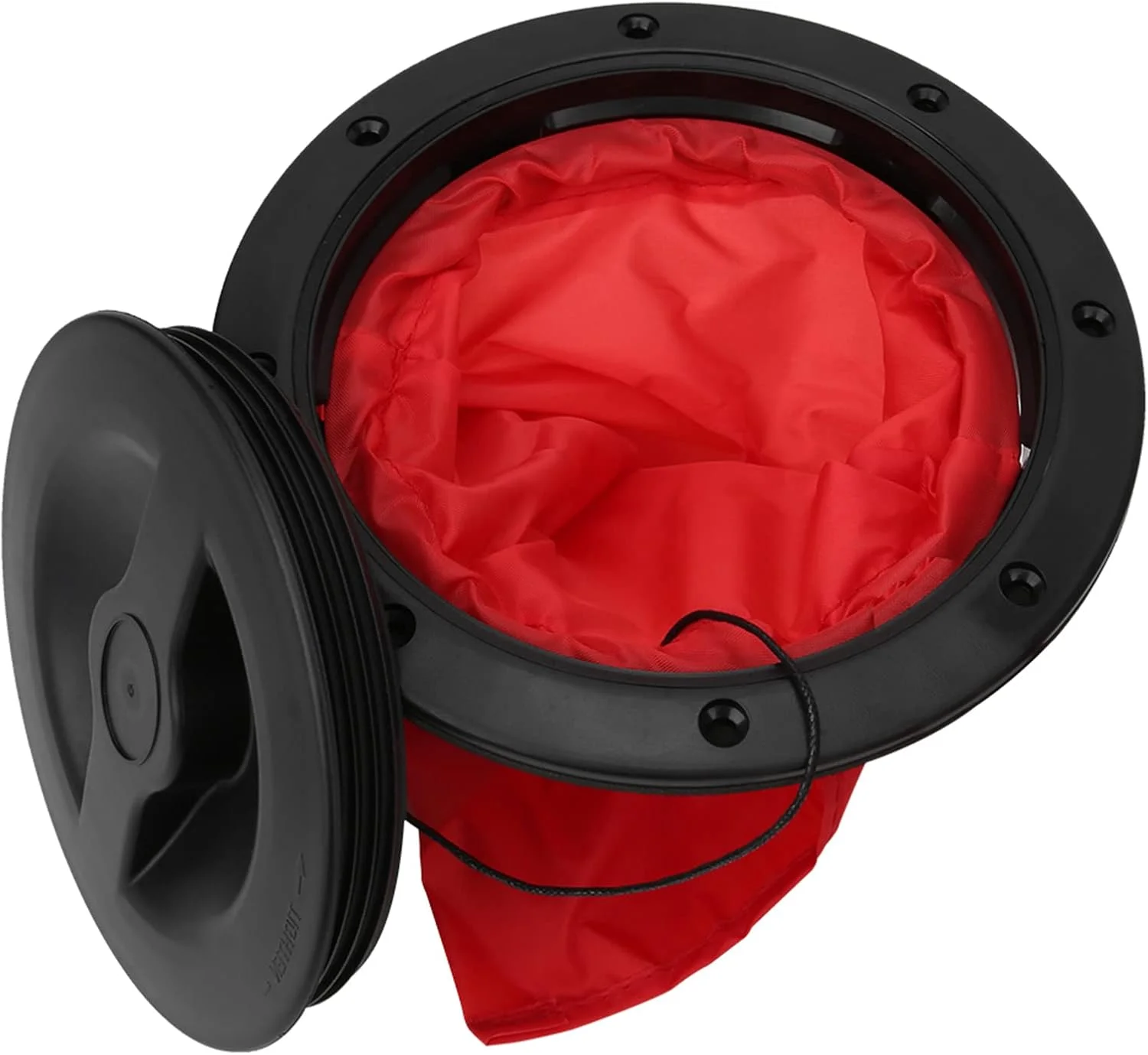 دریچه عرشه، درب دریچه گرد، پوشش دریچه قایق، محفظه خشک قایق کایاک برای جعبه دستکش قایق قایق کایاک (6 اینچ)