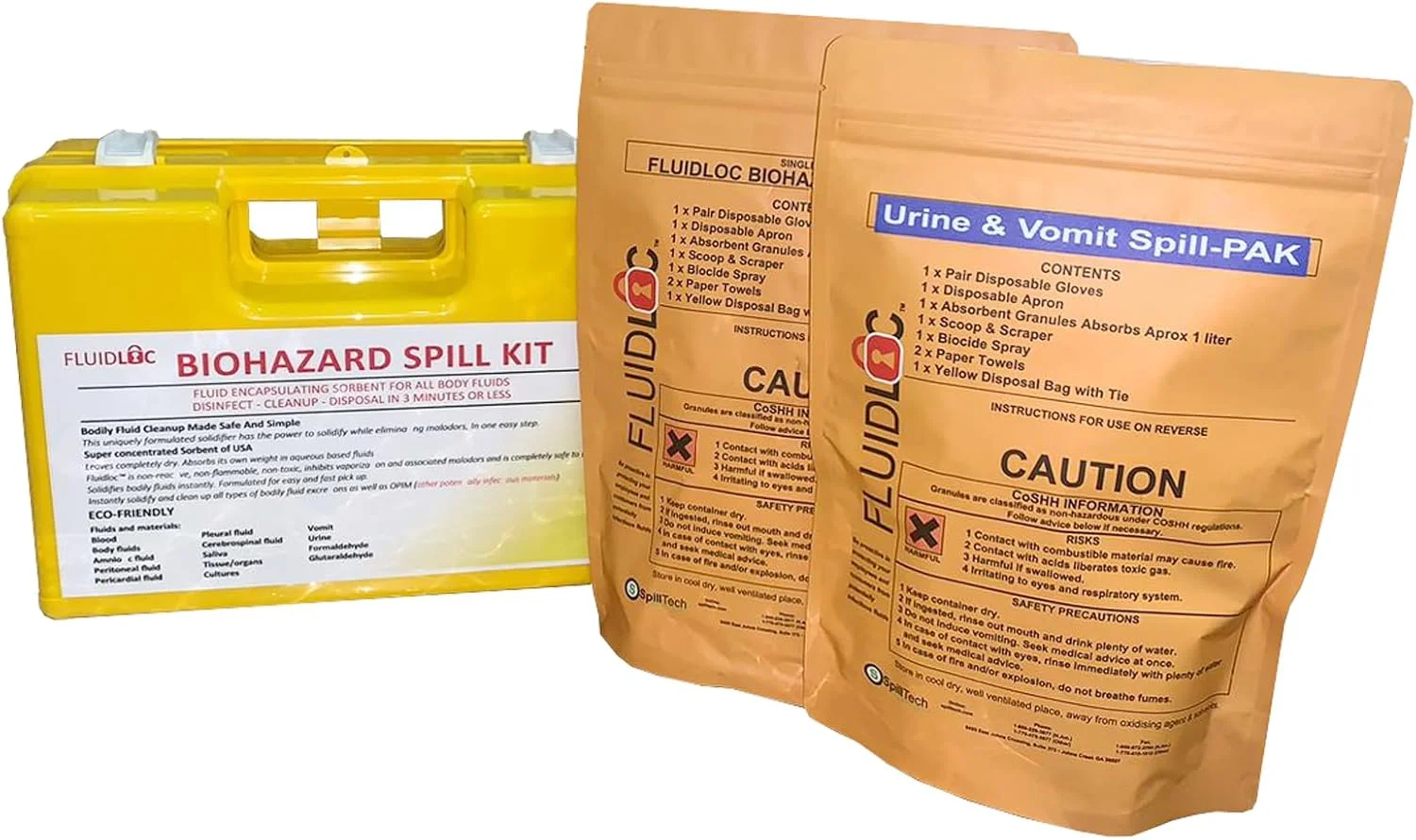 مجموعه کوچک جمع آوری مایعات بدن، بسته 2 عددی