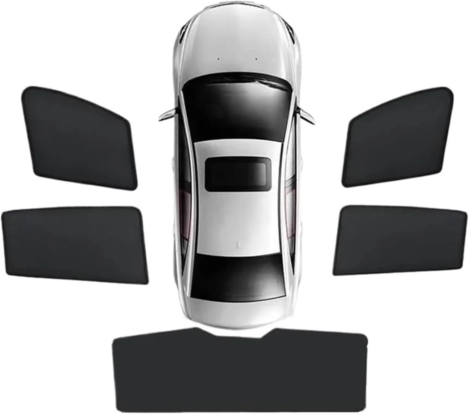 پرده آفتابگیر خودرو مناسب ام جی 5 و جی تی مدل 2020-2025، لوازم جانبی و قطعات