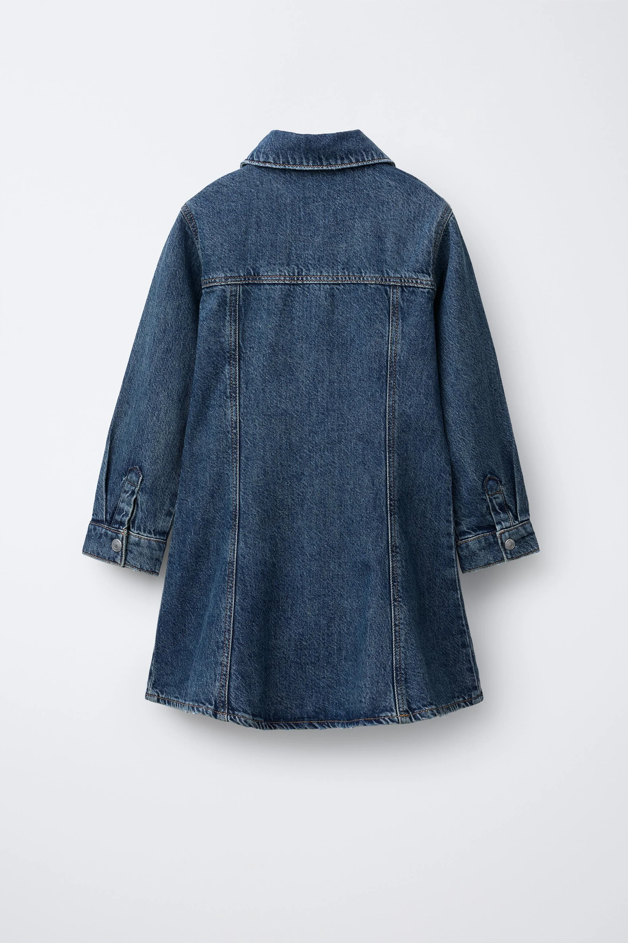 پیراهن جین برش دار