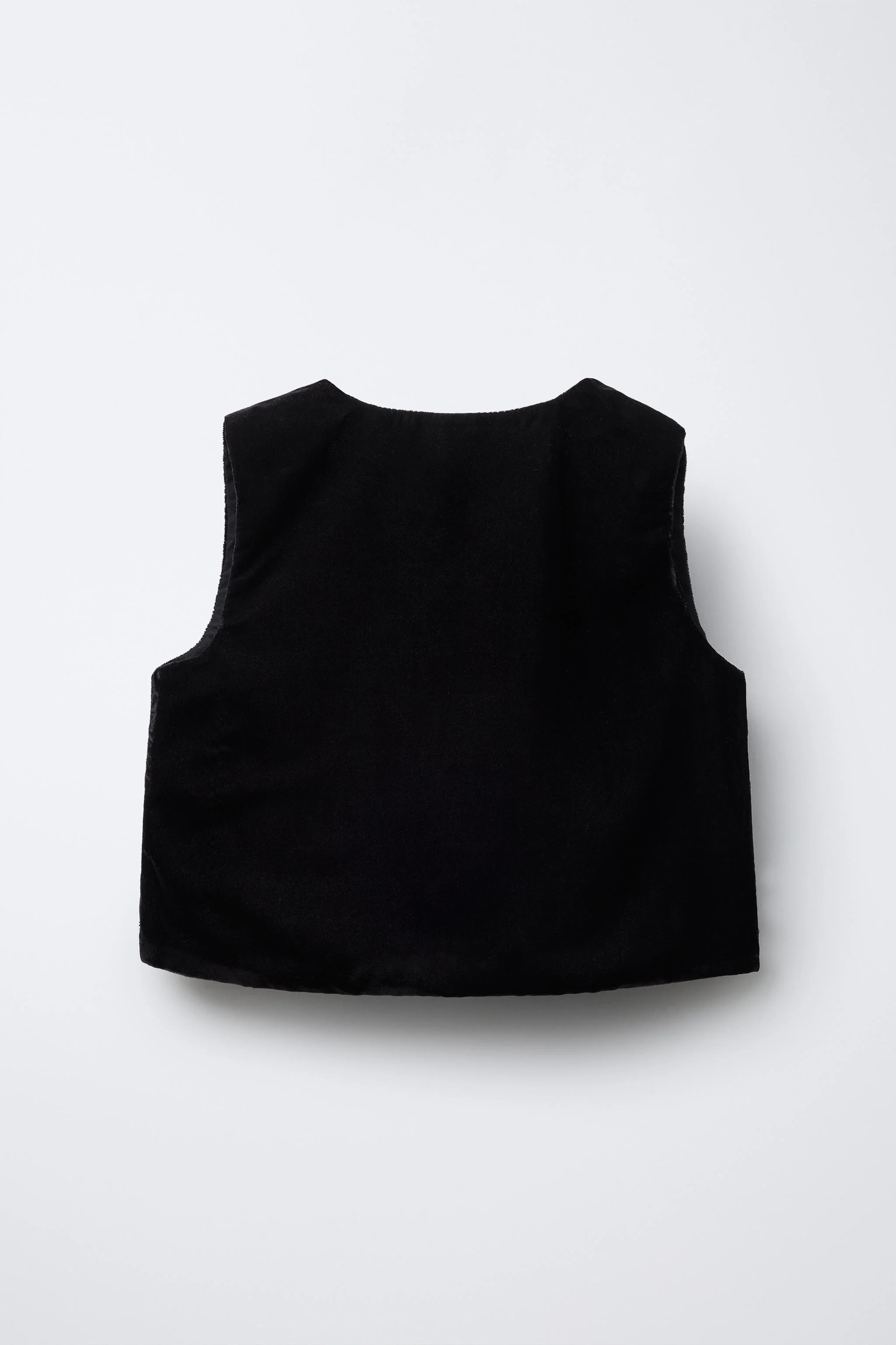 جلیقه مخمل دکمه‌دار