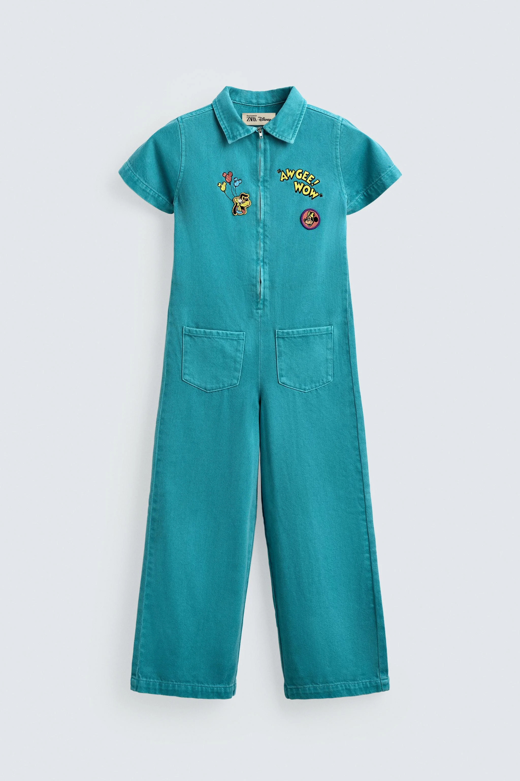 سرهمی جین گلدوزی شده هری لمبرت برای زارا ایکس دیزنی