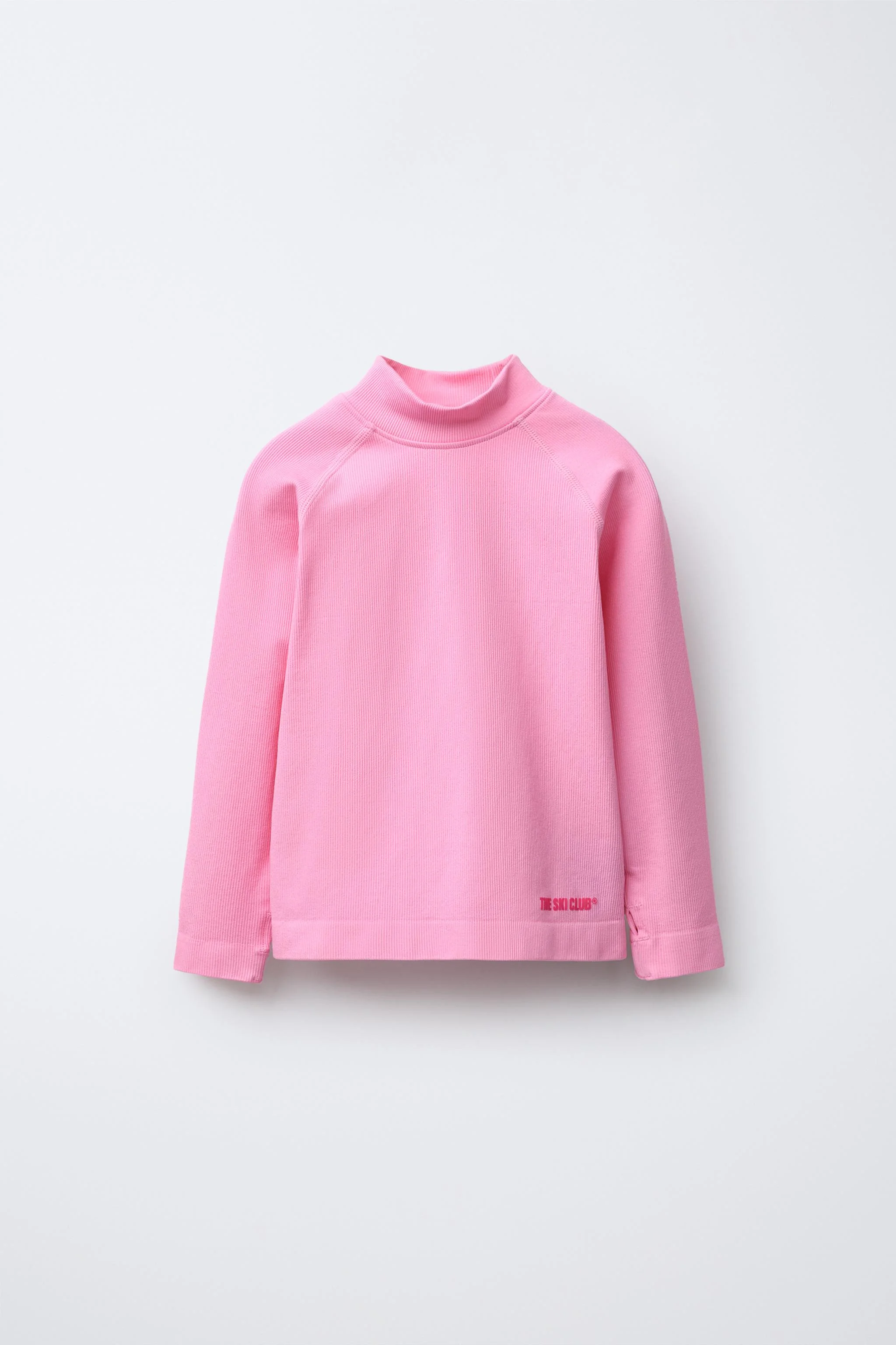 تی شرت کبریتی تنفسی با یقه ایستاده و آستین بلند