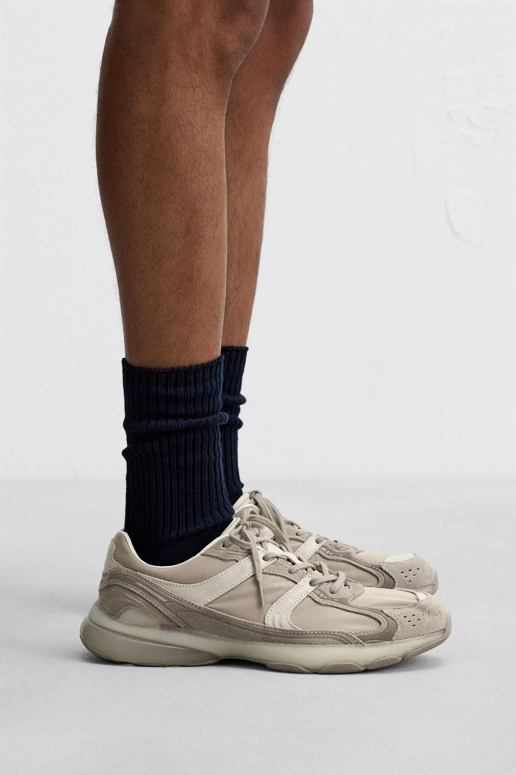 جوراب بافتنی راه راه