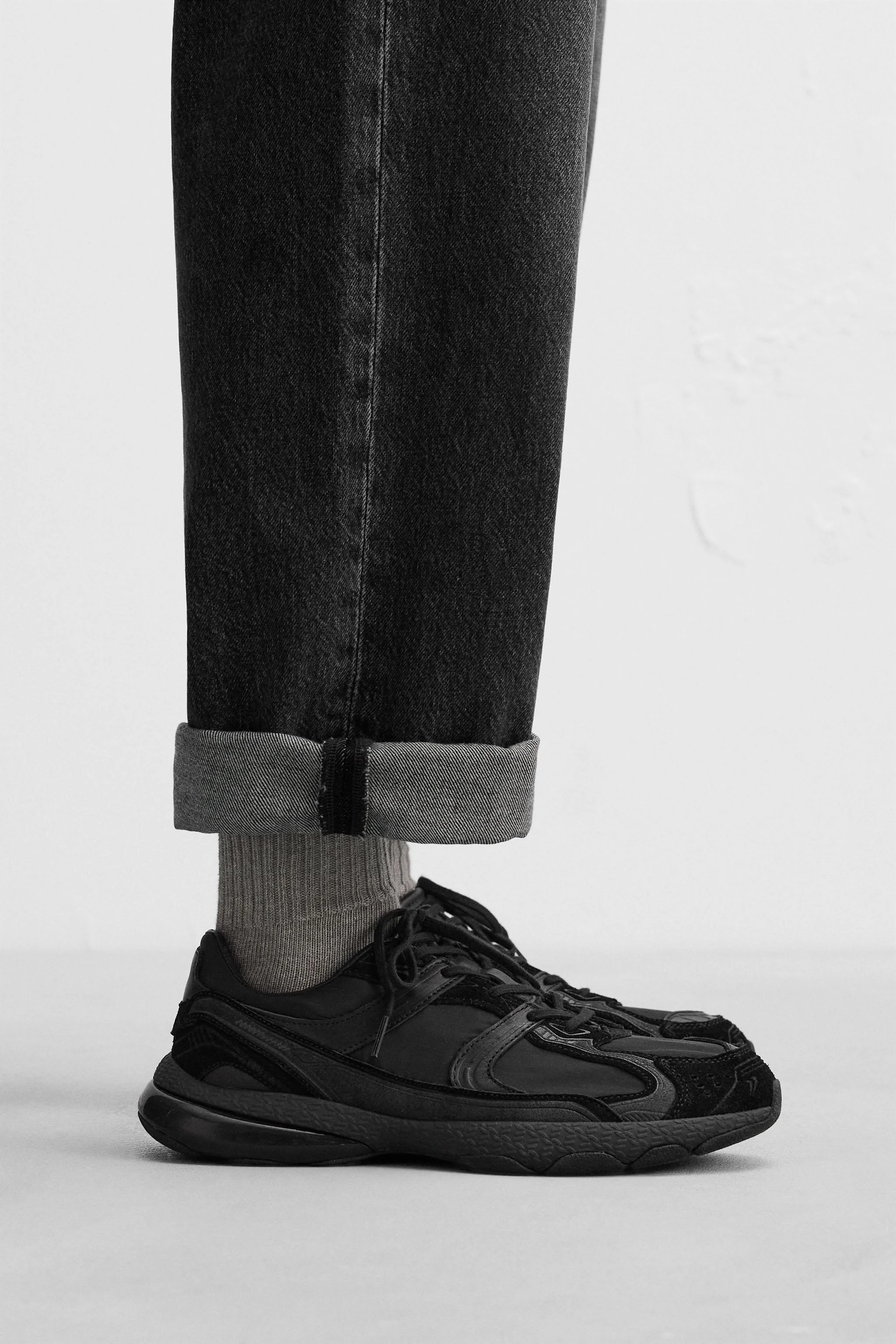 جوراب ساق بلند بافتنی