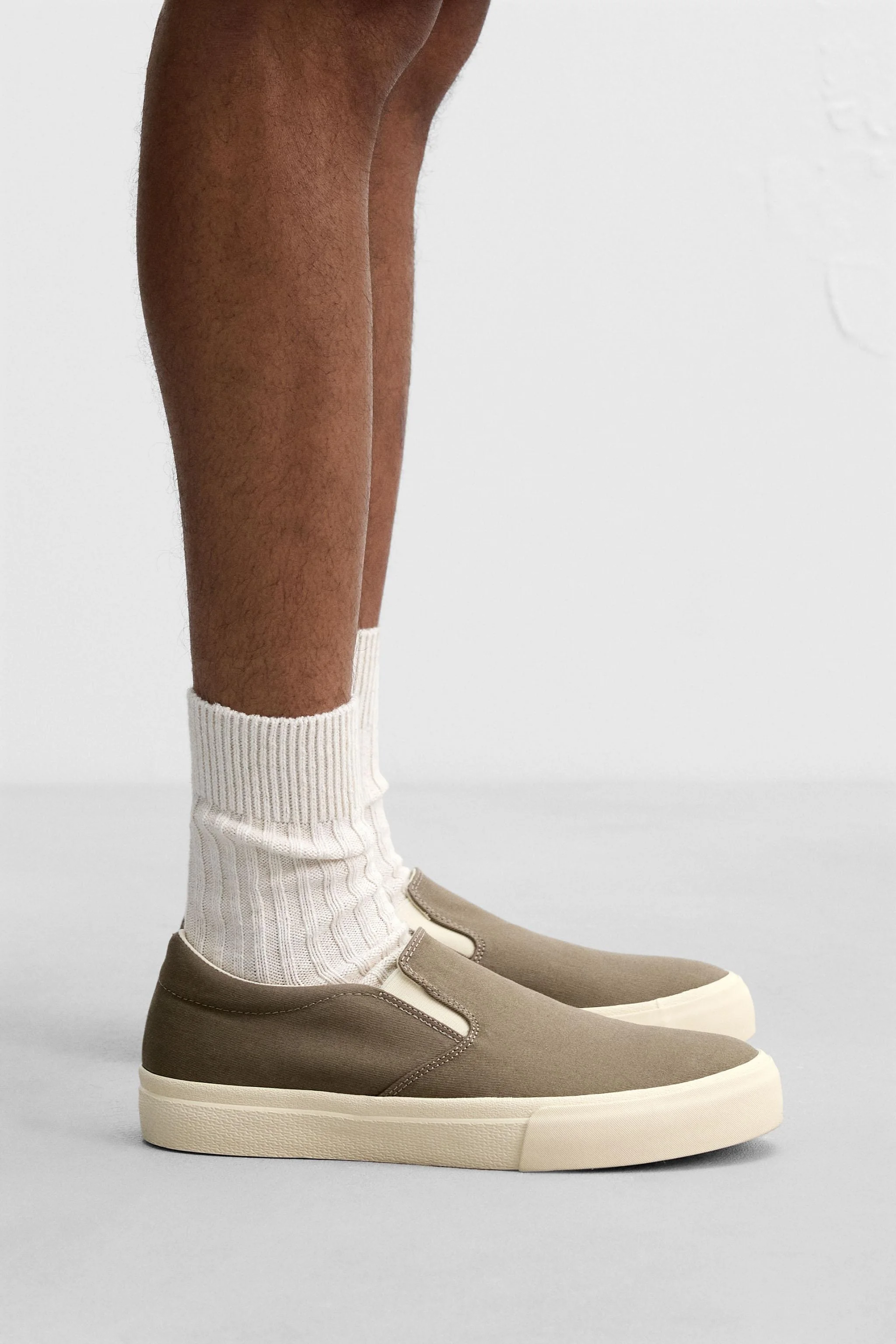 جوراب ساق کوتاه بافتنی