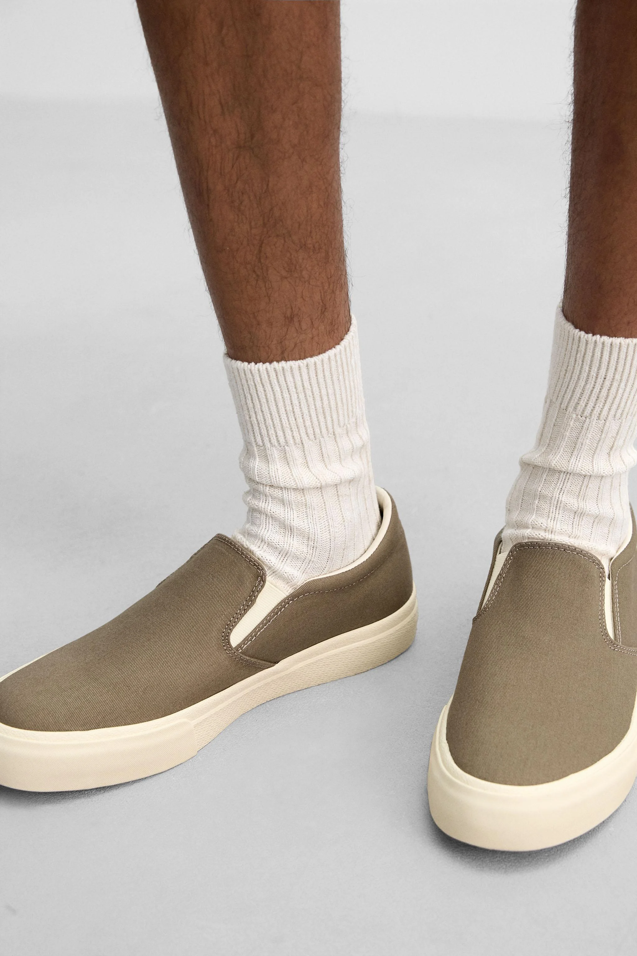 جوراب ساق کوتاه بافتنی