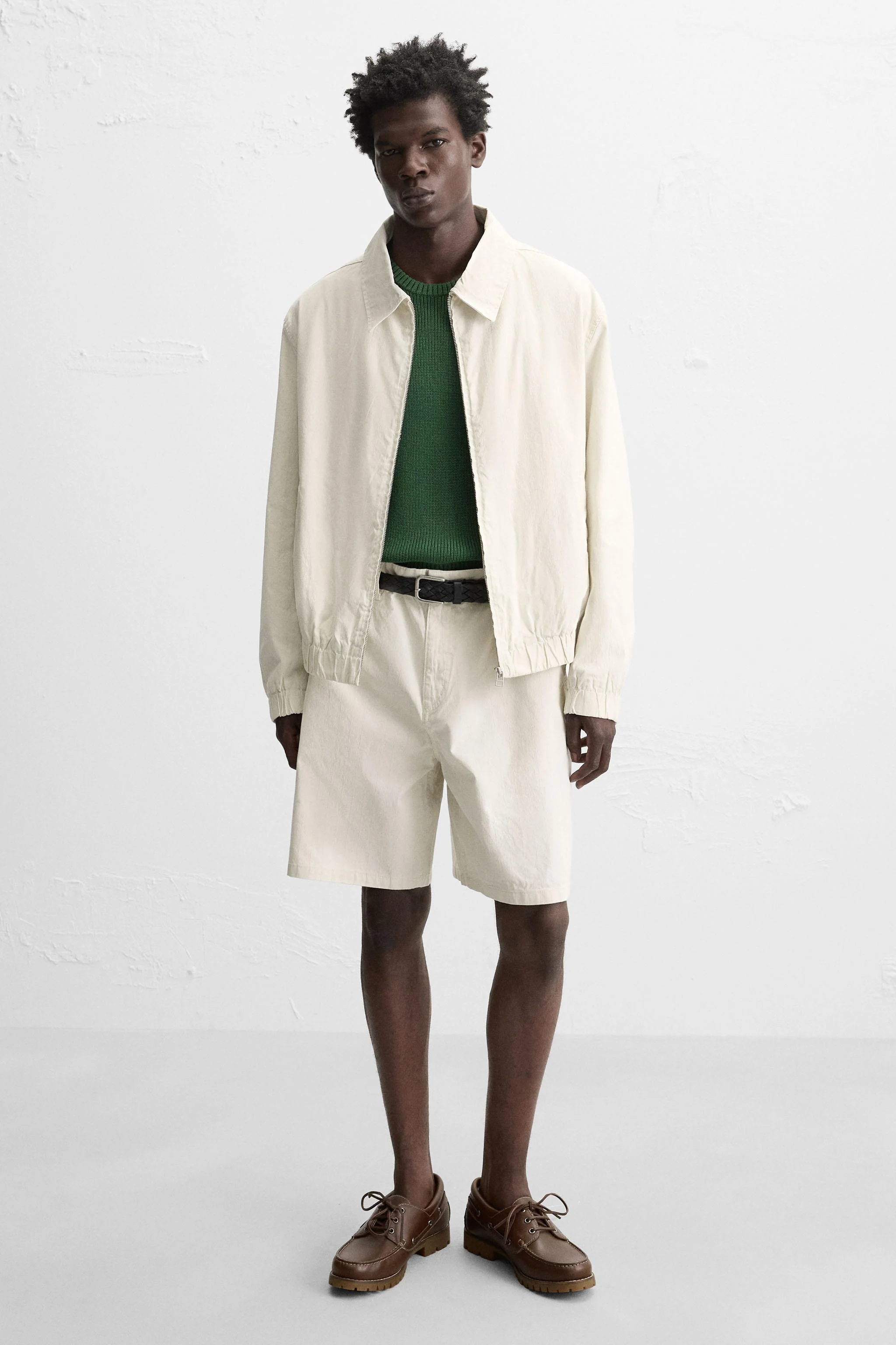 کفش عرشه چرمی