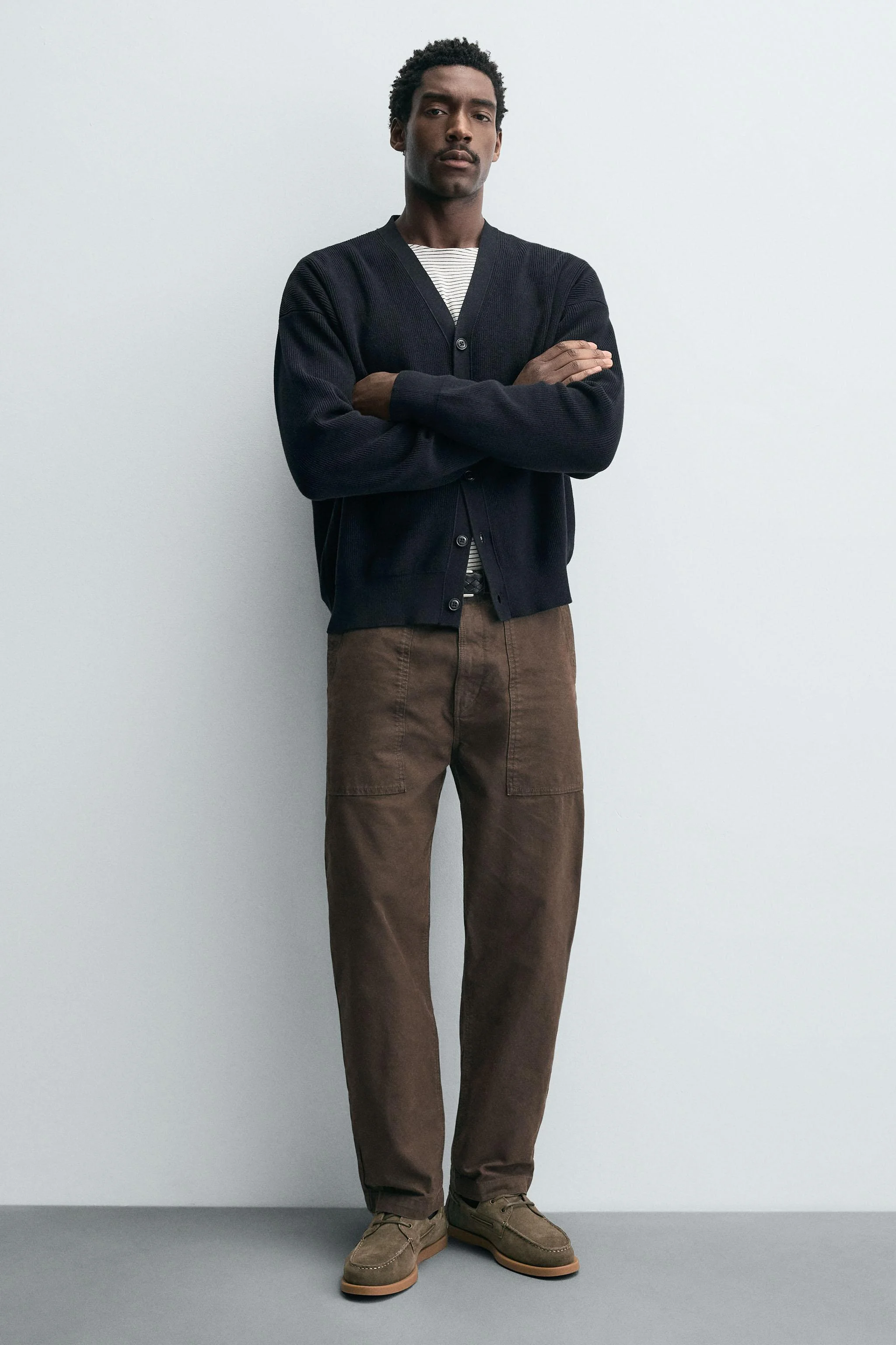 کفش های عرشه چرمی