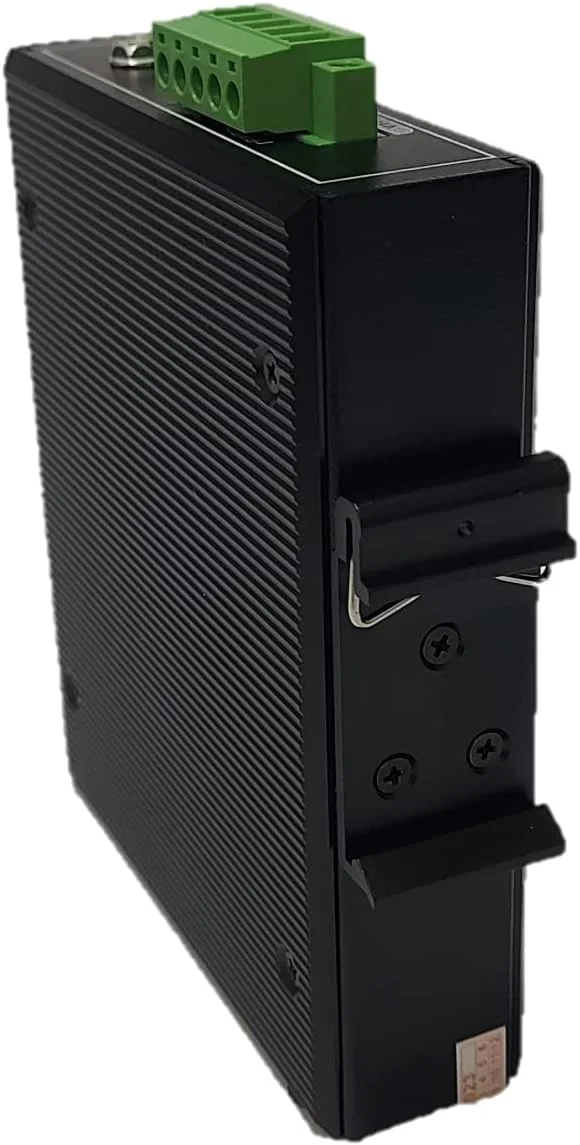 سوئیچ فیبر صنعتی PoE / مبدل رسانه با 4 پورت PoE 10/100M و 1 پورت فیبر SC آپلینک 155M. پورت های 1-4 از استاندارد IEEE802.3af/at PoE پشتیبانی می کنند. پورت 5 SC فیبر دوگانه SM 1310nm/20km (31004PF)