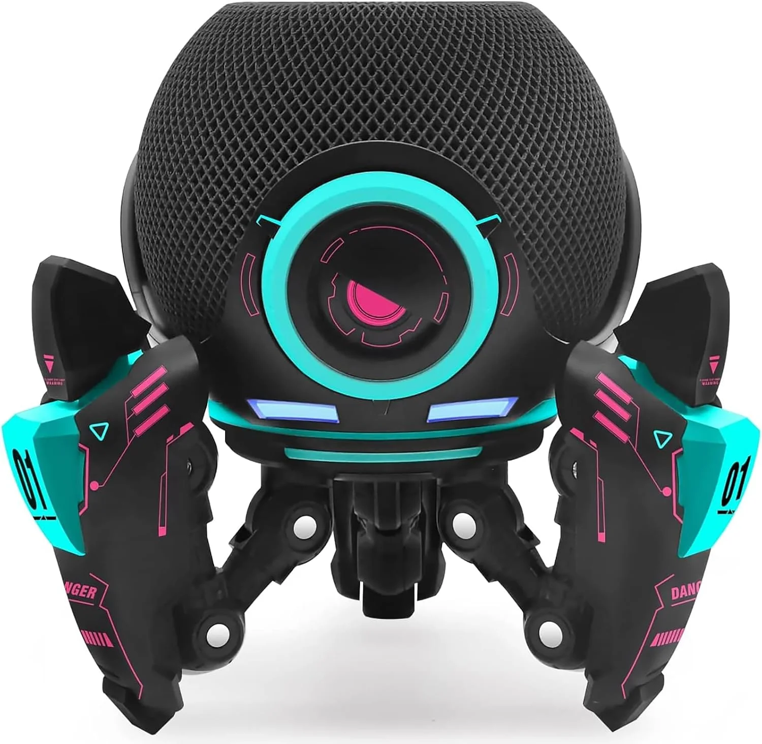 پایه اکو دات NALACAL، پایه هوم پاد مینی برای اکو دات نسل 4/5، نگهدارنده رومیزی اکو دات، لوازم جانبی اکو دات، پایه رومیزی اسپیکر اکو دات نسل 4/5 صرفه جویی در فضا